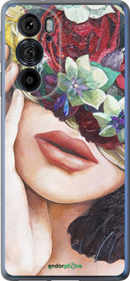 Силиконовый чехол Head Flower для Motorola Edge 30 Pro - 4460u-2826 изображение 
