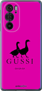 Силиконовый чехол Гуси для Motorola Edge 30 Pro - 4561u-2826 изображение 