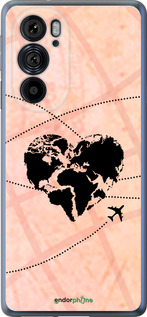 Силиконовый чехол Путешествуй для Motorola Edge 30 Pro - 4607u-2826 изображение 