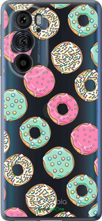 Силиконовый чехол Пончики 1 для Motorola Edge 30 Pro - 4657u-2826 изображение 