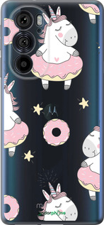 Силіконовий чехол Єдиноріжки для Motorola Edge 30 Pro - 4659u-2826 изображение 