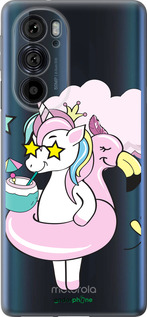 Силиконовый чехол Crown Unicorn для Motorola Edge 30 Pro - 4660u-2826 изображение 