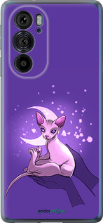 Силиконовый чехол Кот2 для Motorola Edge 30 Pro - 4676u-2826 изображение 