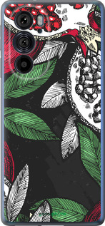 Силіконовий чехол Гранат для Motorola Edge 30 Pro - 4692u-2826 изображение 