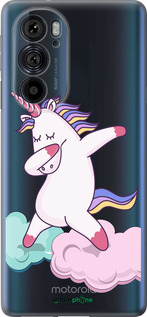Силиконовый чехол Единорог для Motorola Edge 30 Pro - 4702u-2826 изображение 