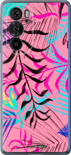 Силиконовый чехол Растительный узор 2 для Motorola Edge 30 Pro - 4740u-2826 изображение 