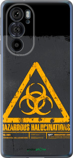 Силиконовый чехол biohazard 28 для Motorola Edge 30 Pro - 4846u-2826 изображение 