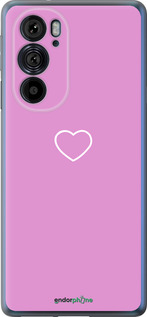 Силиконовый чехол Сердце 2 для Motorola Edge 30 Pro - 4863u-2826 изображение 