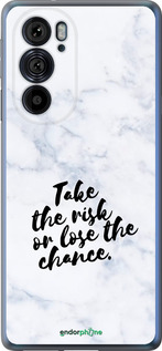 Силиконовый чехол Рискнуть или потерять шанс для Motorola Edge 30 Pro - 4866u-2826 изображение 