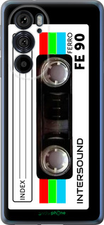 Силиконовый чехол Кассета с90 для Motorola Edge 30 Pro - 4894u-2826 изображение 