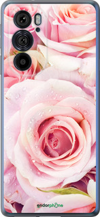 Силіконовий чехол Троянди для Motorola Edge 30 Pro - 525u-2826 изображение 