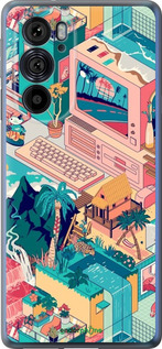 Силиконовый чехол № 5393 для Motorola Edge 30 Pro - 5393u-2826 изображение 