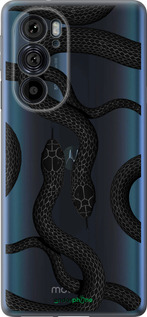 Силіконовий чехол Змії для Motorola Edge 30 Pro - 5473u-2826 изображение 