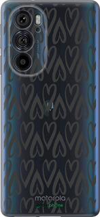Силіконовий чехол Серця v2 для Motorola Edge 30 Pro - 5497u-2826 изображение 