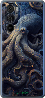 Силиконовый чехол Осьминог для Motorola Edge 30 Pro - 5551u-2826 изображение 