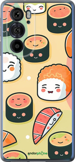 Силіконовий чехол Суші патерн для Motorola Edge 30 Pro - 5583u-2826 изображение 