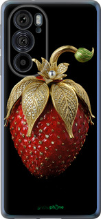Силиконовый чехол Клубника v3 для Motorola Edge 30 Pro - 5638u-2826 изображение 