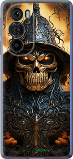 Силиконовый чехол Череп 2 для Motorola Edge 30 Pro - 5652u-2826 изображение 