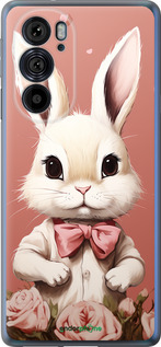 Силиконовый чехол Зайчик для Motorola Edge 30 Pro - 5669u-2826 изображение 