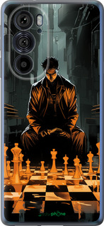Силиконовый чехол Шахматы для Motorola Edge 30 Pro - 5951u-2826 изображение 