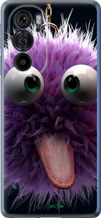 Силіконовий чехол Пухнастик для Motorola Edge 30 Pro - 6017u-2826 изображение 