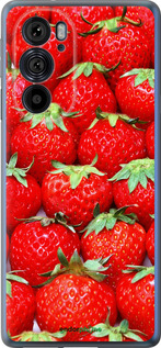 Силиконовый чехол Клубника для Motorola Edge 30 Pro - 6020u-2826 изображение 