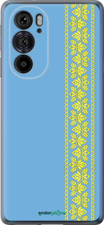 Силиконовый чехол Вышиванка 33 для Motorola Edge 30 Pro - 602u-2826 изображение 