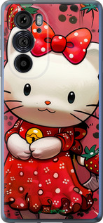 Силиконовый чехол hello kitty1 для Motorola Edge 30 Pro - 6036u-2826 изображение 