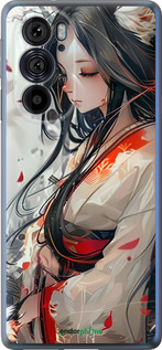 Силиконовый чехол Кицуне для Motorola Edge 30 Pro - 6073u-2826 изображение 