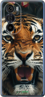 Силиконовый чехол Тигровое величие для Motorola Edge 30 Pro - 6080u-2826 изображение 