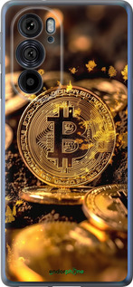 Силиконовый чехол Золотая лихорадка биткойна для Motorola Edge 30 Pro - 6089u-2826 изображение 