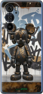 Силиконовый чехол Bronze kaws v2 для Motorola Edge 30 Pro - 6098u-2826 изображение 