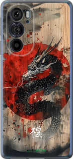 Силиконовый чехол Восточный дух для Motorola Edge 30 Pro - 6100u-2826 изображение 