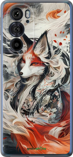 Силиконовый чехол Дух кицунэ' для Motorola Edge 30 Pro - 6107u-2826 изображение 