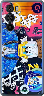 Силиконовый чехол Скрудж 2 для Motorola Edge 30 Pro - 6285u-2826 изображение 