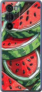 Силіконовий чехол Кавун для Motorola Edge 30 Pro - 6315u-2826 изображение 