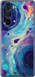 Силиконовый чехол Арт акварель для Motorola Edge 30 Pro - 6329u-2826 изображение 