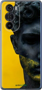 Силиконовый чехол Статуя арт для Motorola Edge 30 Pro - 6330u-2826 изображение 