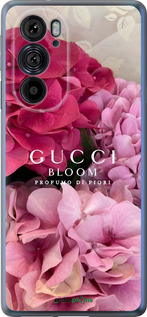 Силиконовый чехол Гучи для Motorola Edge 30 Pro - 6341u-2826 изображение 