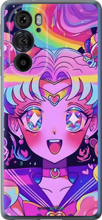 Силиконовый чехол Сейлор Мун 3 для Motorola Edge 30 Pro - 6352u-2826 изображение 