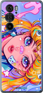 Силиконовый чехол Сейлор Мун 4 для Motorola Edge 30 Pro - 6353u-2826 изображение 