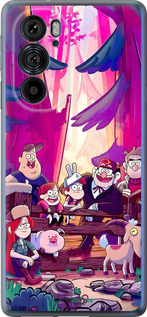 Силиконовый чехол Гравити Фолз для Motorola Edge 30 Pro - 6365u-2826 изображение 