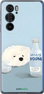 Силиконовый чехол Пес водка для Motorola Edge 30 Pro - 6368u-2826 изображение 