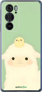 Силиконовый чехол Барашек и ципленок для Motorola Edge 30 Pro - 6369u-2826 изображение 