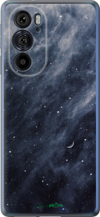 Силиконовый чехол Голубые облака, Голубая луна для Motorola Edge 30 Pro - 6398u-2826 изображение 