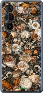 Силиконовый чехол В стиле барокко-мрачный для Motorola Edge 30 Pro - 6404u-2826 изображение 