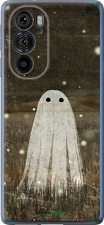 Силиконовый чехол Привидение и светлячки для Motorola Edge 30 Pro - 6406u-2826 изображение 