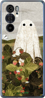 Силиконовый чехол Клубничные поля и привидения для Motorola Edge 30 Pro - 6426u-2826 изображение 