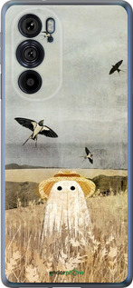 Силиконовый чехол Призрак в поле для Motorola Edge 30 Pro - 6427u-2826 изображение 