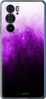 Силиконовый чехол Абстрактная композиция в фиолетовых тонах для Motorola Edge 30 Pro - 6478u-2826 изображение 
